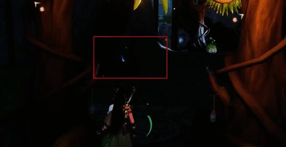 通道出口宝箱画面