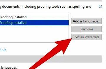 再次点击Set as Preferred按钮的界面图