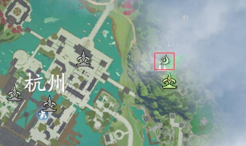 余杭奇侠志卷一位置图