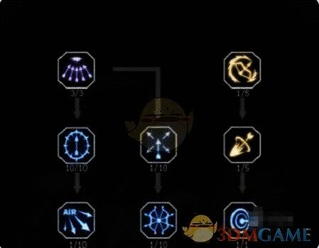 短弓的攻击效果画面