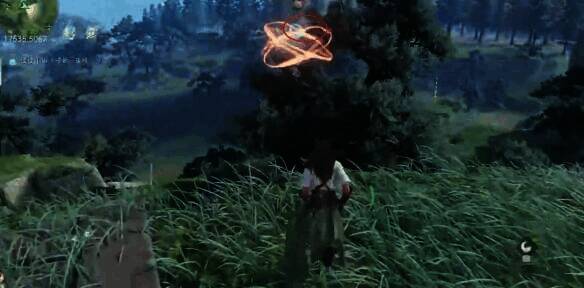 靠近鸟放蓝色珠子到柱子的画面1