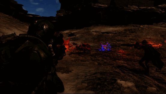 《破碎之地》NPC智能战斗场景图