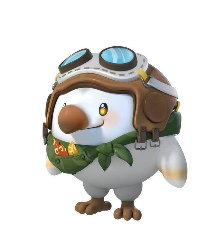 旅行家渡渡的正面形象图