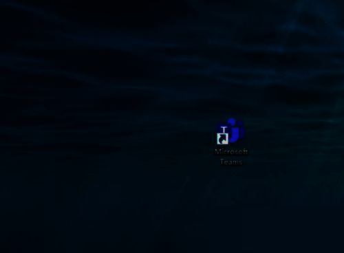 打开Teams客户端操作界面