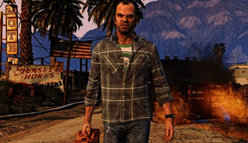 史蒂文·奥格与《GTA》系列相关画面