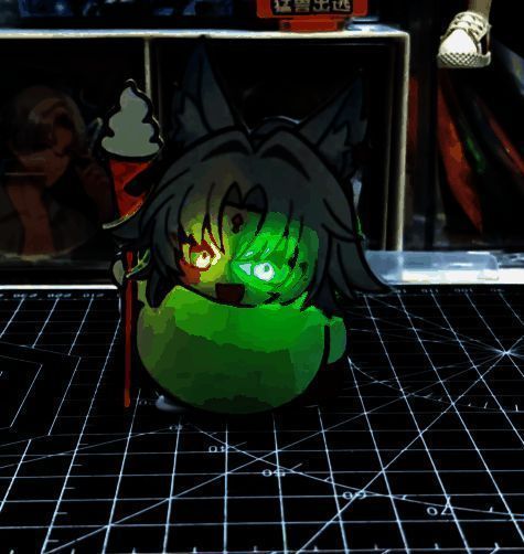 Q版“大捷姐”形象图