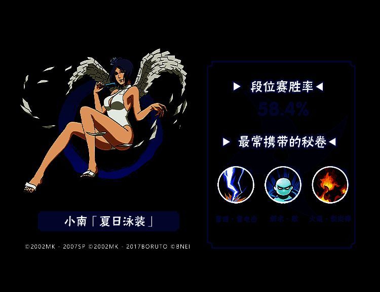 超影以下段位胜率前五忍者图2