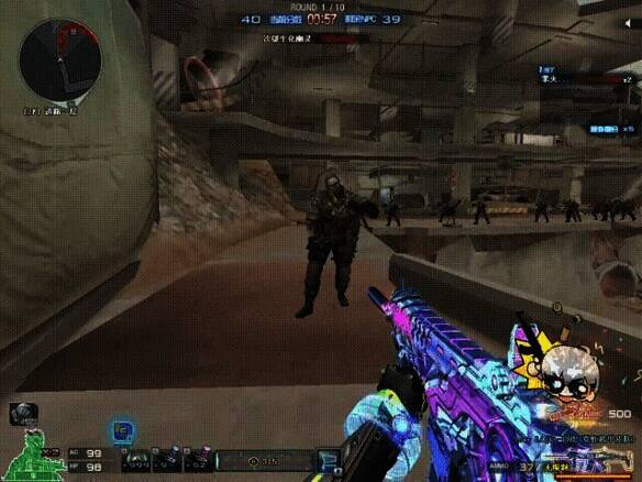 穿越火线隼角色觉醒攻击动画