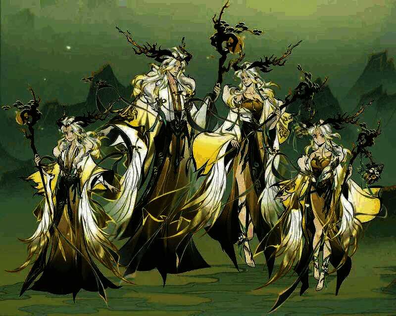 一念逍遥限定时装瑞泽山海图