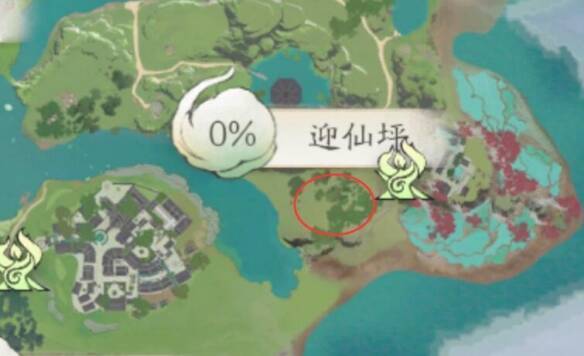 迎仙坪金蛋位置图