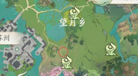 望月乡金蛋位置图