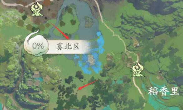 雾北区金蛋位置图