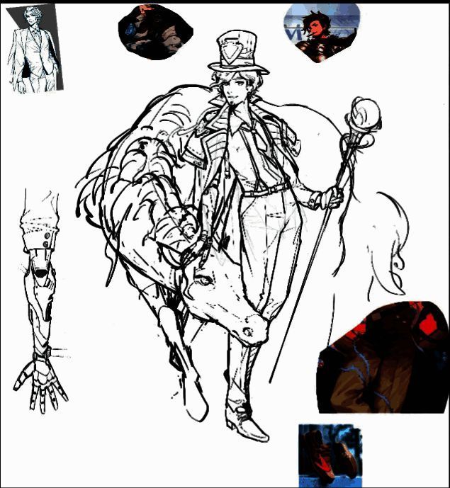 伽利略早期人物设定图片