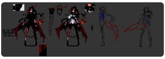 蕾亚早期设定图