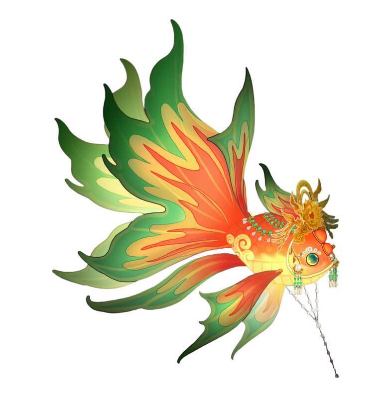 涟池鱼灯展示图