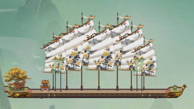 重阳节专属船帆展示图