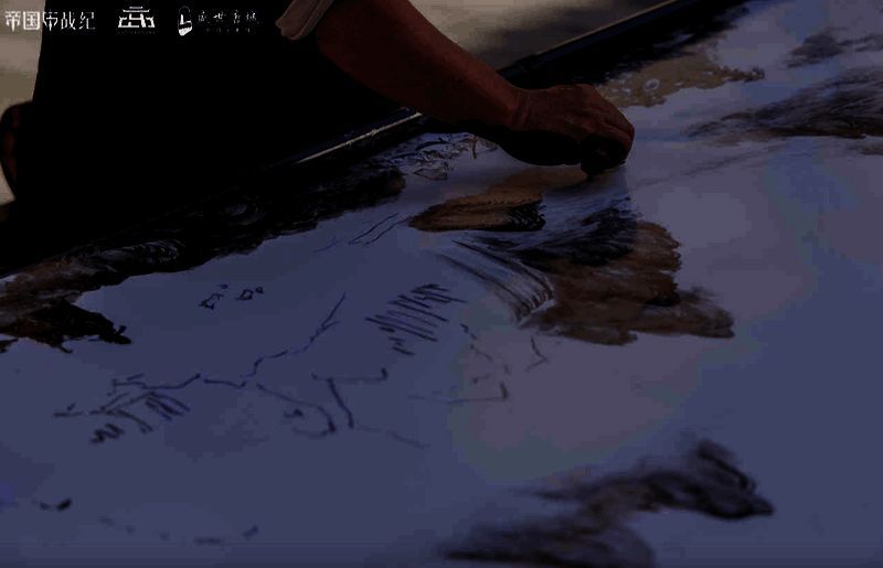 王永红老师创作的手指画巨作