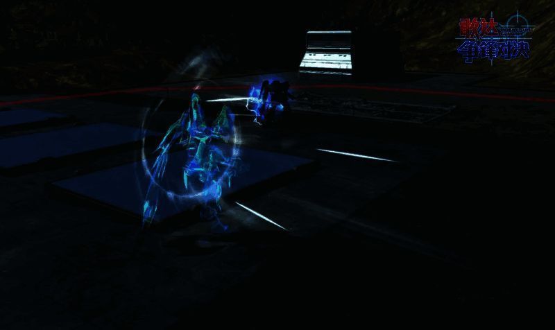 异端敢达金色机天哈娜三犄改(左/右)技能画面(海市蜃楼期间)