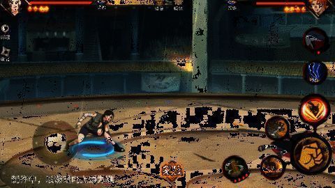 犬塚花怒扑组合技动图