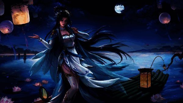 轻舟月岚*冯方女皮肤图