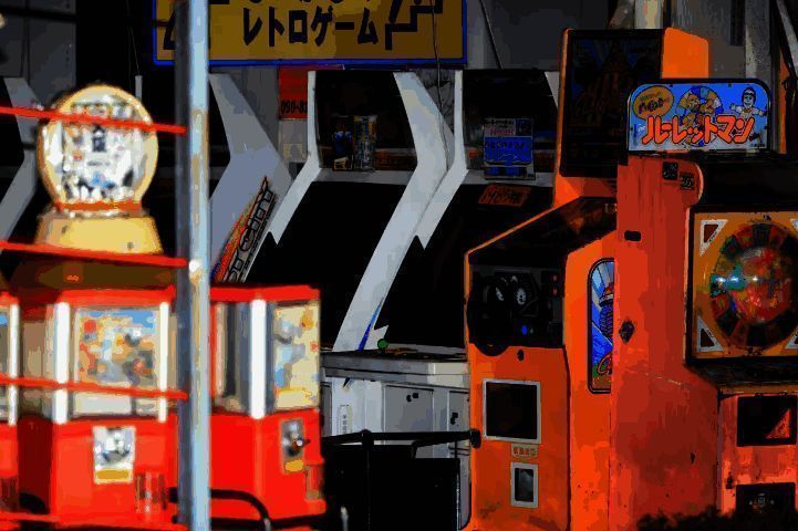 大阪街机厅火灾现场图5