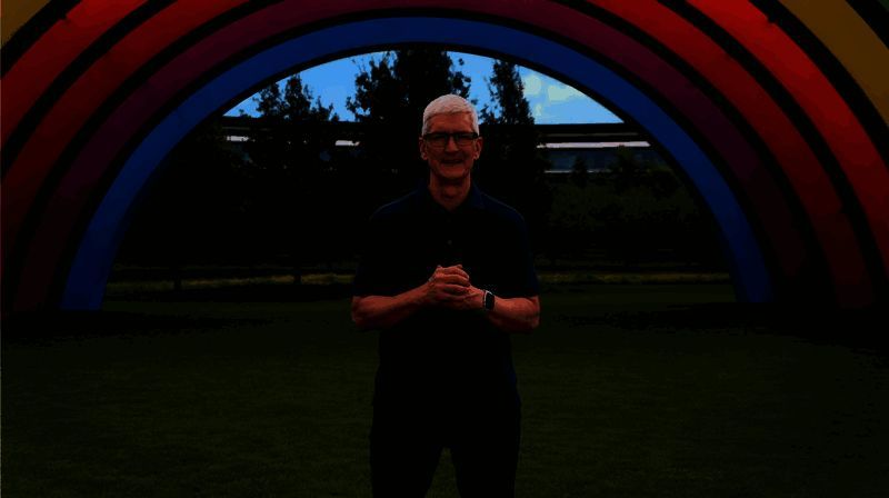 苹果发布会相关场景图片