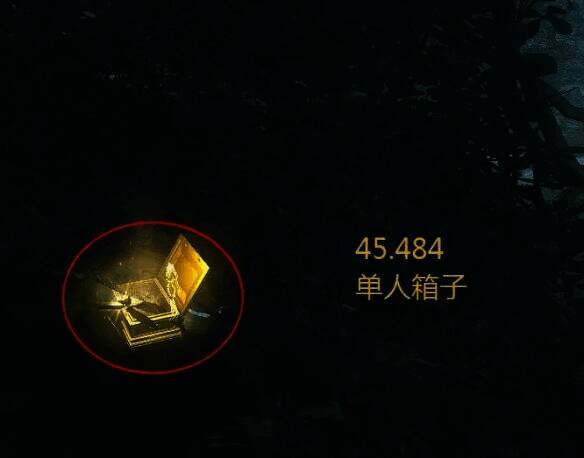 承荒之木树枝上金箱子位置图