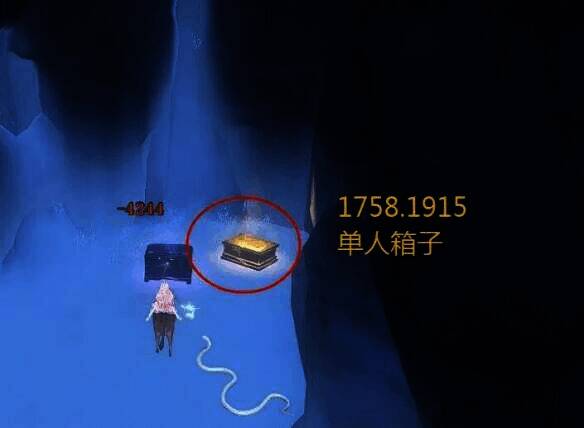 风雪炮台山洞里金箱子位置图