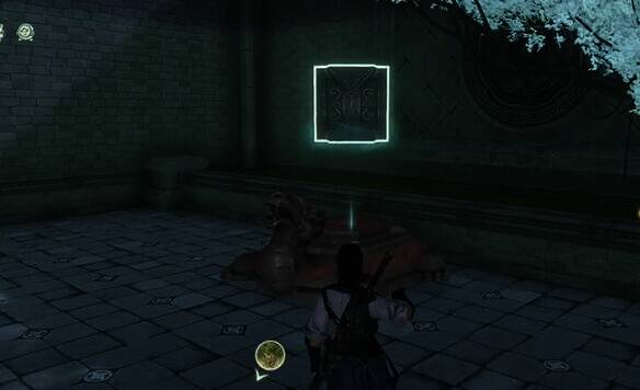 尽头石头及左面乌龟的另一场景