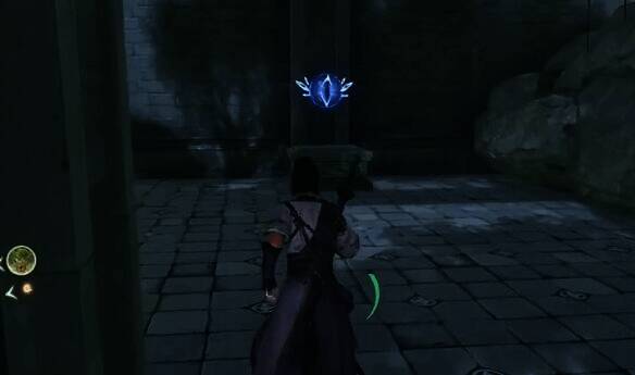 开门后最后宝箱的场景