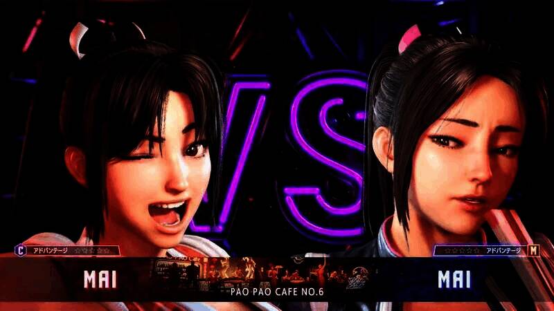 《街头霸王6》不知火舞角色选择界面视频截图6