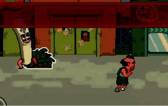 躲避障碍物画面