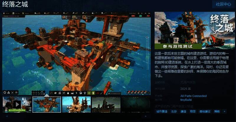 《终落之城》相关宣传图