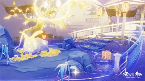 晓月婵娟烟花燃放效果图