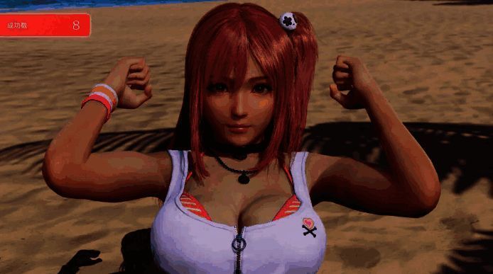 《维纳斯璀璨假期：死或生Xtreme》迷你游戏‘腹肌’玩法图片