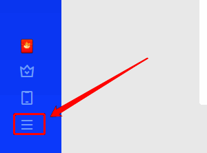 点击主菜单按钮的界面图