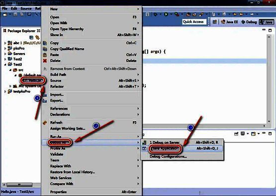 Eclipse启动调试模式图片