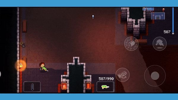 《挺进地牢》手游半辅助模式展示动图