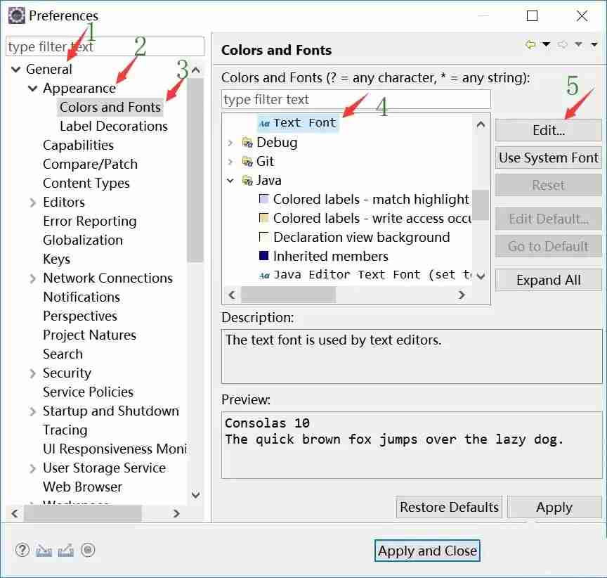 Eclipse 相关界面截图 2