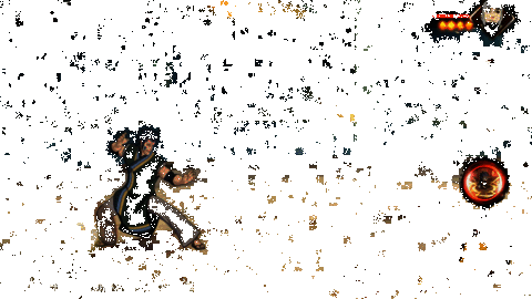 不动二技能地形从岩柱牢切换到蚁地狱动图