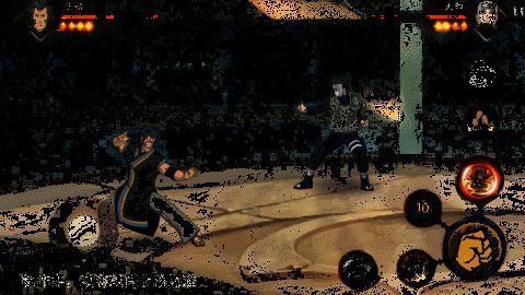 土遁·岩柱牢技能未命中敌人动图