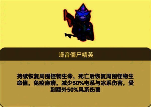 噪音僵尸精英形象