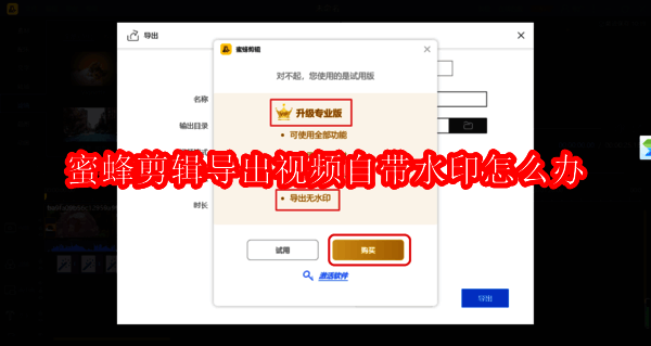 蜜蜂剪辑软件相关配图1