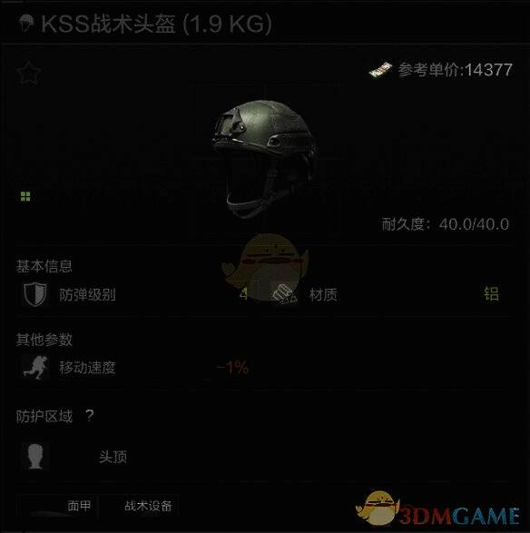 KSS战术头盔与四级面罩搭配图