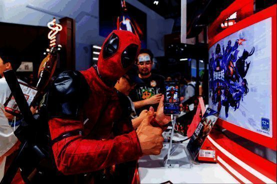 死侍在试玩区画面