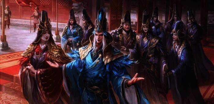 《三国杀移动版》十常侍传说动态皮肤宣传图