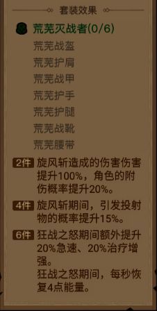 荒芜灭战者套装展示