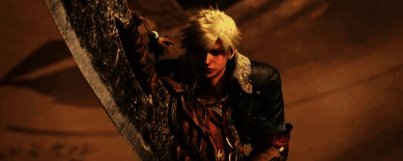 《怪物猎人:荒野》中玩家捏出的克劳德形象