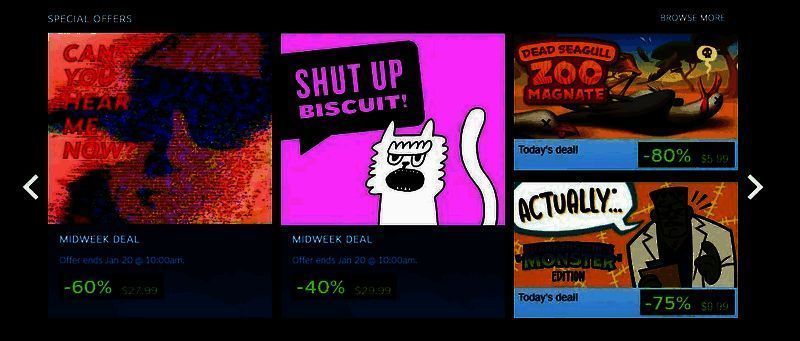 Steam每日特惠活动相关图片1