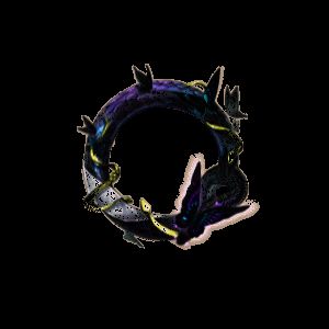 限定动态头像框「虚无回环·蝶翼」展示动图